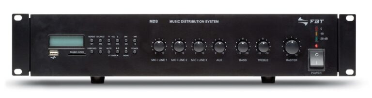 FBT Audio Contractor MDS1120 Integrated amp - 120W - MP3 player via USB/SD /MMC card - digital tuner