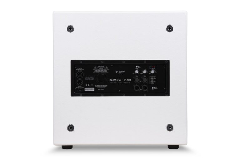 FBT Portable Sound SUBLINE 115SA W Processed Bass reflex Active Subwoofer - 15" - 700Wrms White - Image 2