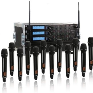 JTS R4-12WAYHH R4 12 Way Handheld All Racked Up System