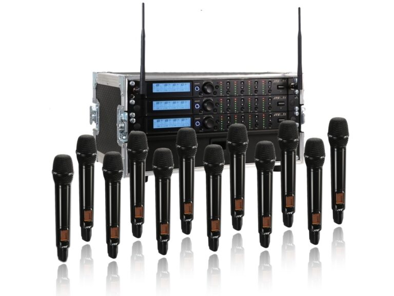 JTS R4-12WAYHH R4 12 Way Handheld All Racked Up System