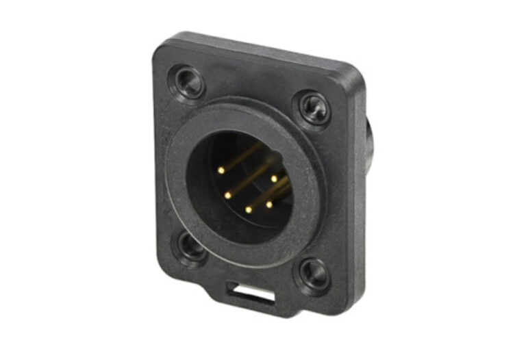 Neutrik NC5MDX-TOP 5 pole XLR male chassis socket - TOP