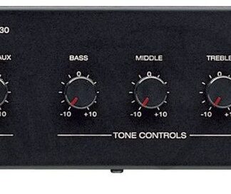 FBT  AM 5030 Integrated amplifier - 30W - two mic inputs - low impedance 100V output