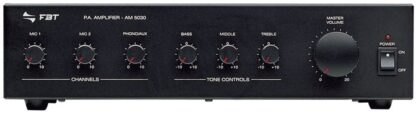 FBT  AM 5030 Integrated amplifier - 30W - two mic inputs - low impedance 100V output