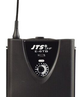 JTS E-6TB+CM-501 UHF Bodypack Transmitter supplied with Lavalier Microphone