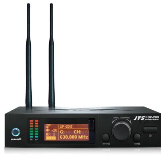 JTS UF-20S UHF Single Channel Wideband True Diversity Wireless Receiver