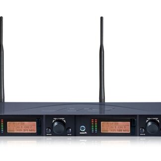 JTS UF-20R UHF Dual Channel Wideband True Diversity Wireless Receiver