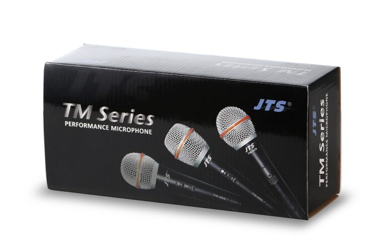 JTS TM-929 Vocal Performance Microphone (with leather pouch + microphone clip, NO CABLE) - Image 2