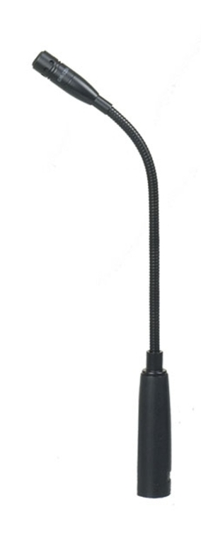 JTS GM-5206 Gooseneck Microphone, 303mm, Supercardioid terminated with male XLR plug