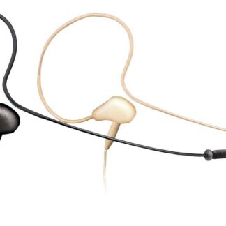 JTS CM-8015B Single Ear Sub-miniature Omni-directional Headset Microphone, Black