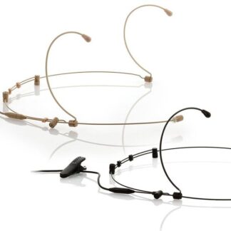 JTS CM-804iF Double Ear Omni-directional Headset Microphone, Beige