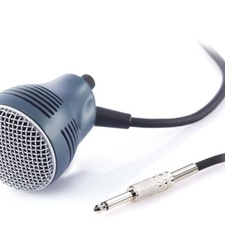 JTS CX-520D Harmonica Microphone with cable terminated with 6.3mm Jack Plug