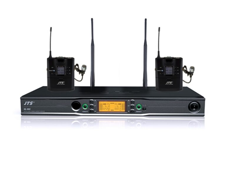 JTS RU-992/RU-G3TB+CM-501x2 UHF PLL Dual Channel True Diversity Receiver with Remoset U