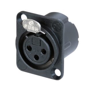Neutrik NC3FD-LX-BAG 3 pole female receptacle