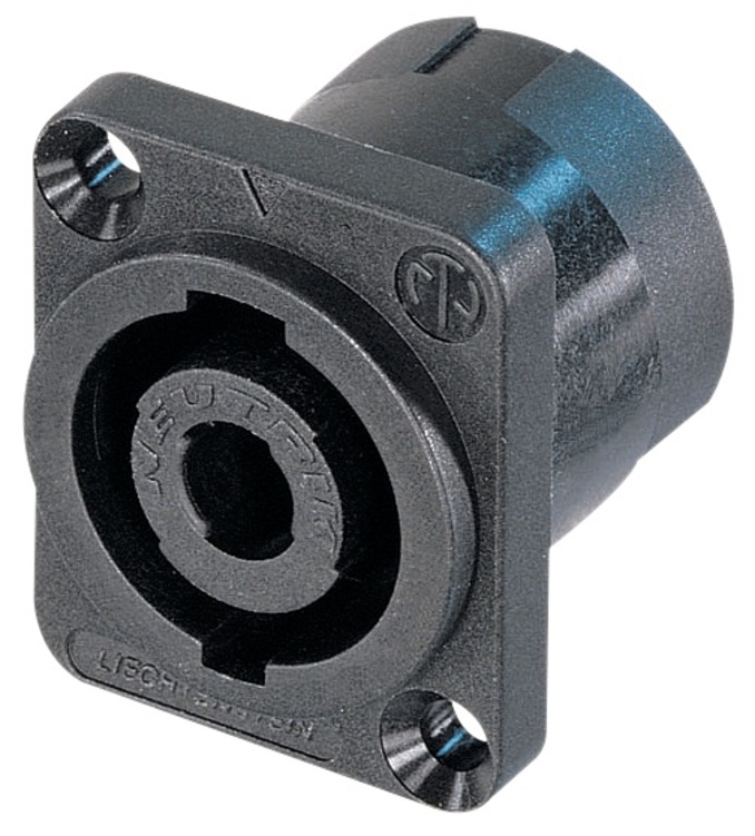 Neutrik NL4MPXX Speakon - 4 pole chassis connector