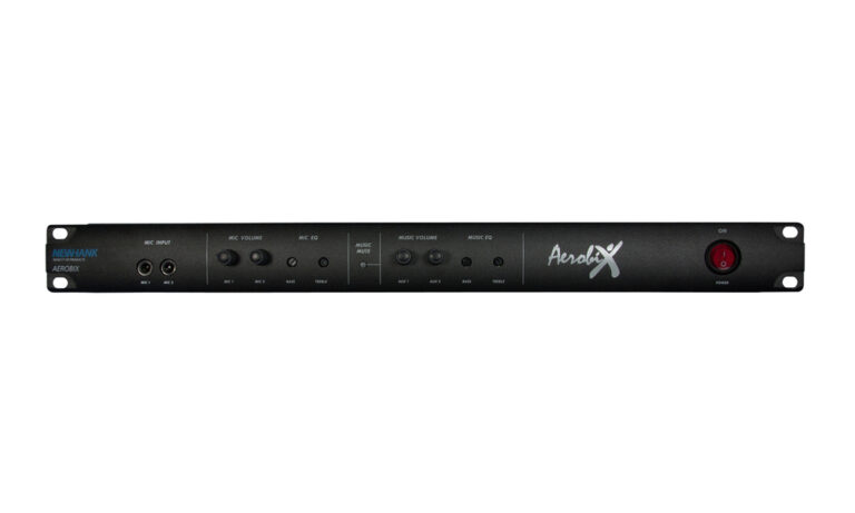 NewHank Aerobix 2 MIC Input, 2 St. Line In, 2 Band EQ, Talk-over