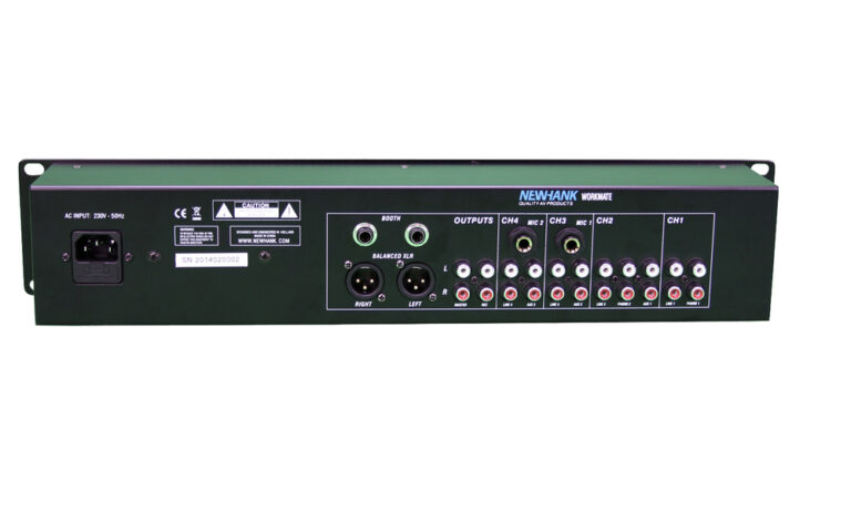 NewHank Workmate 7 Line inputs, 3 Mic, USB/SD/BlueTooth Player - Image 2