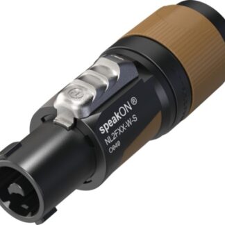 Neutrik NL2FXX-W-S Neutrik speakON FXX - 2 pole cable connector - Small (for cable diameters 6 to 12 mm)