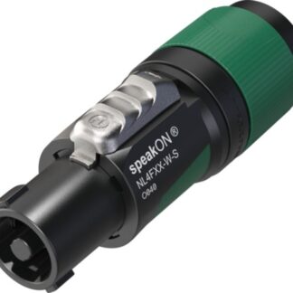 Neutrik NL4FXX-W-S Neutrik speakON FXX - 4 pole cable connector - Small (for cable diameters 6 to 12 mm)