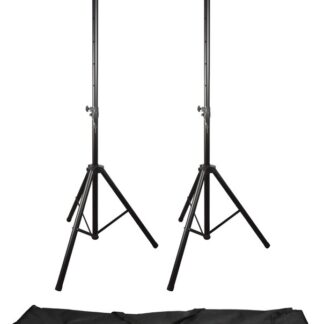 StageCore 180.550UK Heavy Duty Speaker Stand Kit with Bag