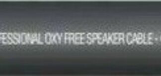 StageCore S240 Prof. Oxy Free Speaker Cable Black  - Cond.2x4 PVC Flex 11mm (100mt reel)