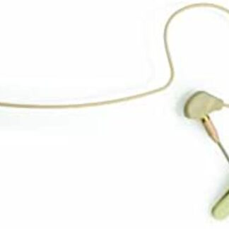JTS CM-8015F Single Ear Sub-miniature Omni-directional Headset Microphone, Beige