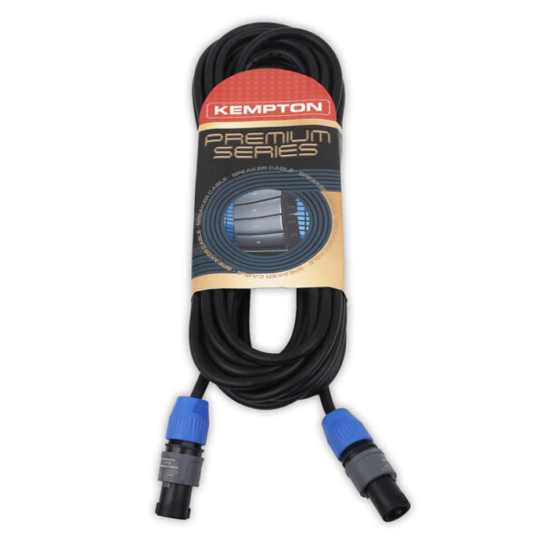 StageCore PREMIUM330LU5BK Neutrik 2 Pole Speakon to Neutrik 2 Pole Speakon, 2 x 1.5mm Professional Speaker Cable