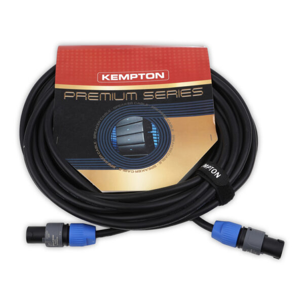 StageCore PREMIUM310LU15BK Yong Sheng Jack to Neutrik 2 Pole Speakon, 2 x 1.5mm Professional Speaker Cable