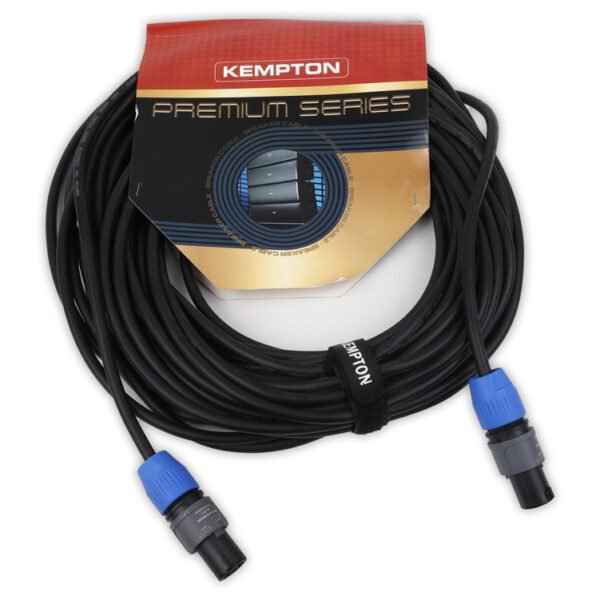 StageCore PREMIUM330LU15BK Neutrik 2 Pole Speakon to Neutrik 2 Pole Speakon, 2 x 1.5mm Professional Speaker Cable