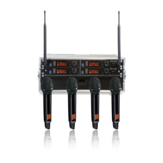 JTS UF20-4WAYHH UF 20 - 4 Channel Handheld All Racked Up System