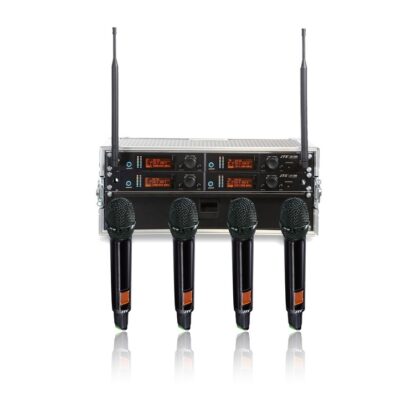 JTS UF20-4WAYHH UF 20 - 4 Channel Handheld All Racked Up System