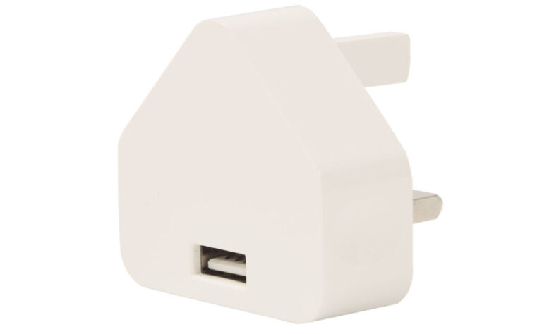 StageCore 421.749UK Compact USB Mains Charger 1.0A