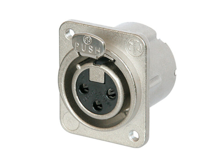 Neutrik NC3FD-LX-M3 3 pole female receptacle