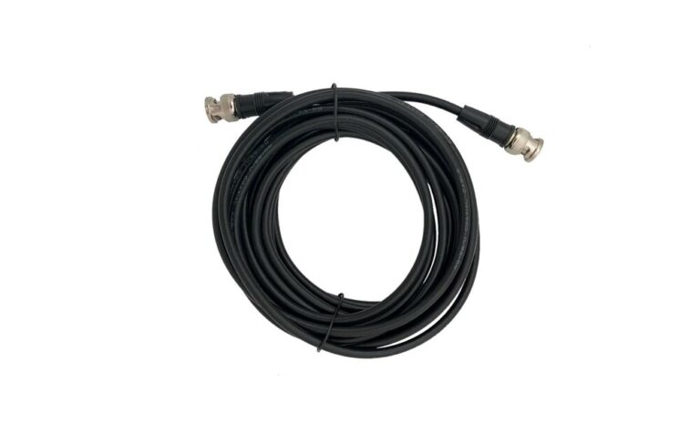 JTS BNC-C5M BNC Plug to Plug Cable - 5MT (RG58 - 50 ohm cable)