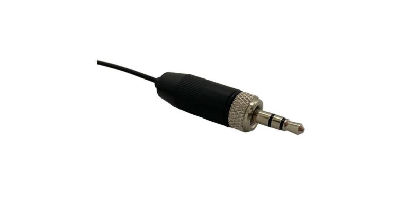 801CS BK 801CS - 801 adapter with cable, 3.5mm stereo plug, BLACK