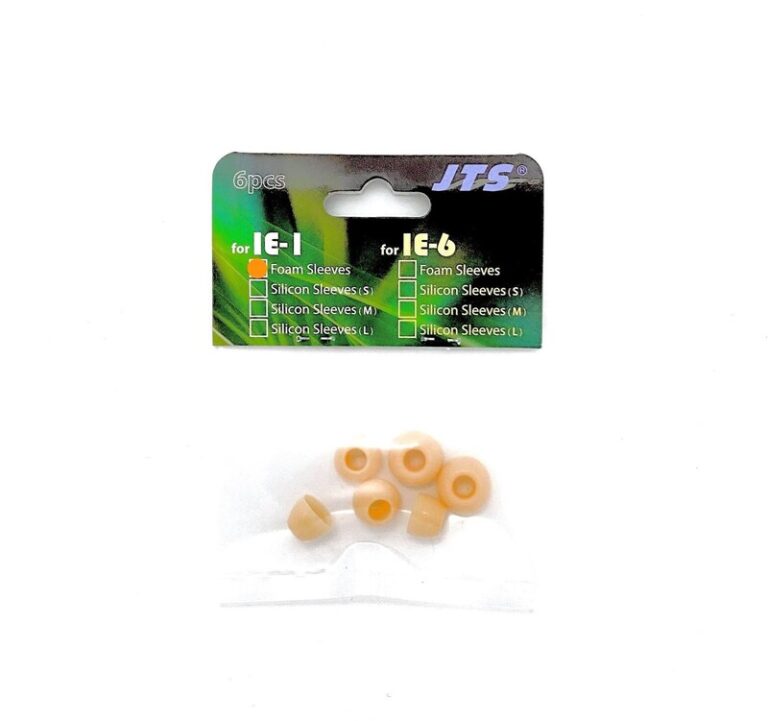 JTS SEP/IE-1 Silicon Ear Pad for IE-1 (3 pairs S,M,L)