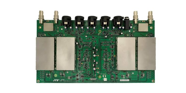 JTS  Main PCB for R4, 606.5-638MHz, JTS part # 80842-502