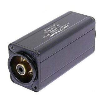 Neutrik NA2M-D0B-TX Adapter - Miniature transformer balancing Adapter, male XLR - Black
