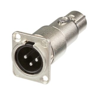 Neutrik NA3MDF Adapter XLR MD 3 pole to XLR F
