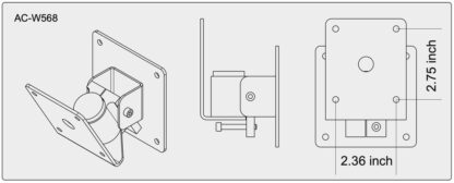 FBT  AC-W 568 Directional wall mount for Ventis & Archon - Image 2
