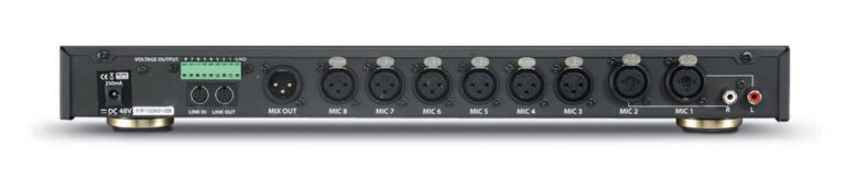 FBT Audio Contractor MX-8 Automatic Microphone Mixer for 8 inputs - Image 2