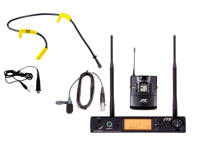 JTS 606.5-642 MHz RU-8000 Series Aerobics Package Yellow