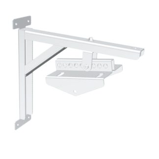 FBT  VT-W 406.2 W Heavy duty wall bracket for CLA 406.2 - WHITE RAL9016