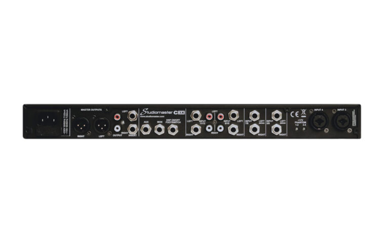 Studiomaster C3X Studiomaster - 1U Mixer with DSP - Image 2