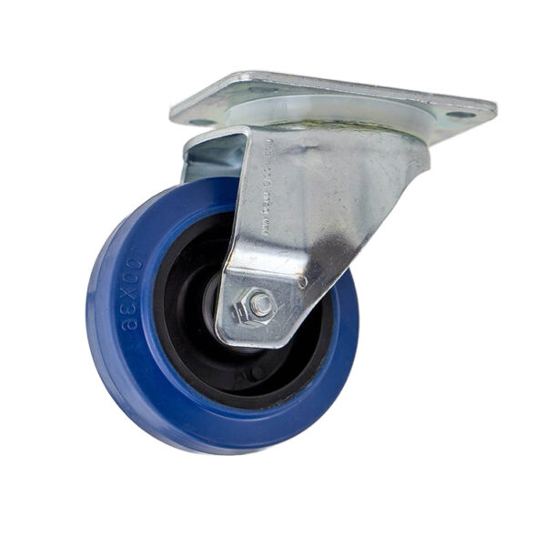 StageCore W0990-V6 Penn Elcom 100mm / 4" Blue Swivel Castor