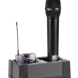 JTS CH-2 2pc Charging Station for JSS-20/UF-20TB Transmitters (4pcs rechargeable battery included)