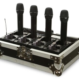 JTS CH-8 8pc Charging Station for JSS-20/UF-20TB Transmitters (16pcs rechargeable battery included)