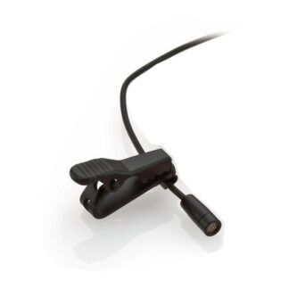JTS CM-125iB Omni-directional Subminiature Lavalier Microphone, Black