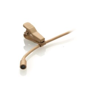 JTS CM-201i-F Omni-directional Miniature Lavalier Microphone, Beige