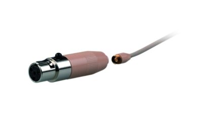 JTS CM-201i-F Omni-directional Miniature Lavalier Microphone, Beige - Image 2
