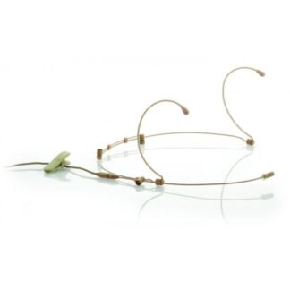 JTS CM-825iF Double Ear Sub-miniature, Omni-directional Headset Microphone, Beige